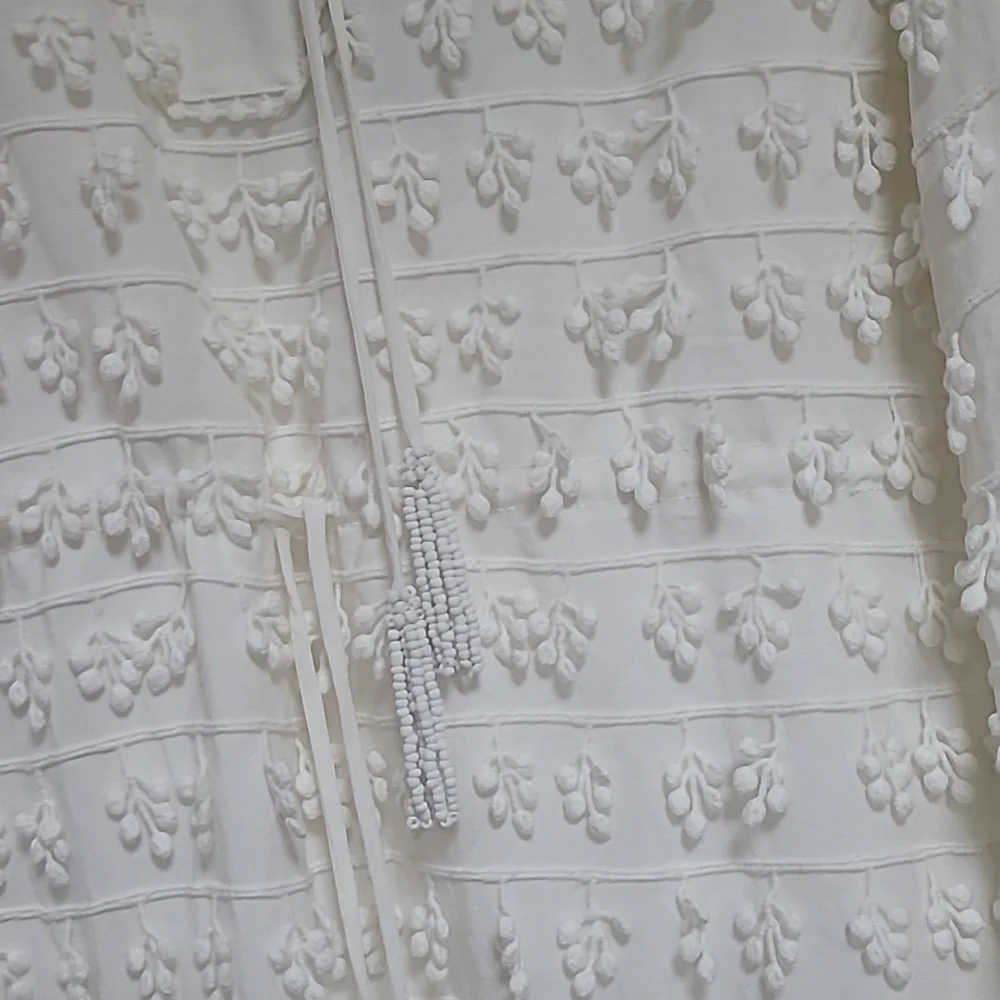 NWT Farm Rio Fringe Detail Mini Dress - Picture 8 of 15